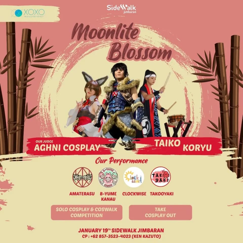Moonlite Blossom: Celebrate Lunar New Year with Cosplay Fun in Bali!
